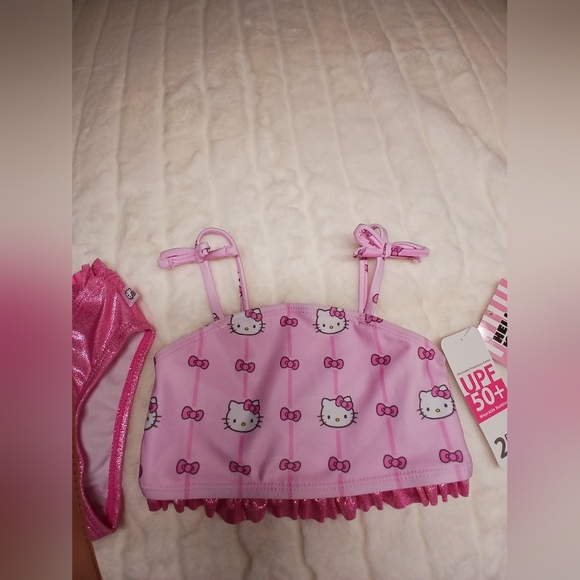 Hello Kitty 2-Piece Swimsuit Set | Size 18M | UPF 50 - NWT - Picture 2 of 14